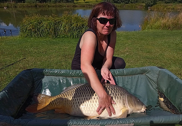 Kapří monstrum z Vysočiny. První úlovek na dovolené přinesl 94 cm euforie