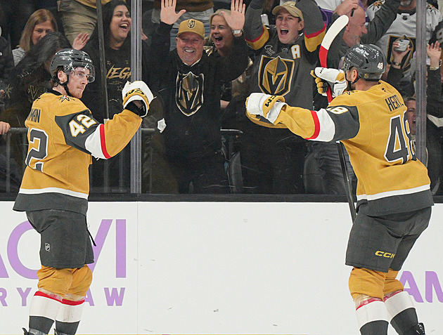 Hertl skóroval za Vegas, Pastrňák jen mírnil další debakl Bostonu