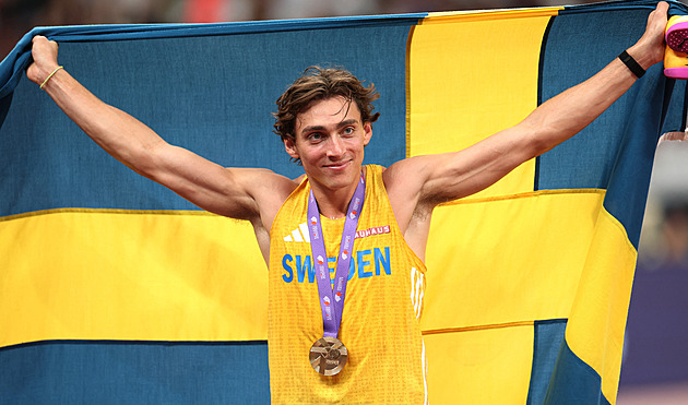 Duplantis je nejlepším sportovcem Evropy. Anketu ovládl před Alcarazem a Pogačarem