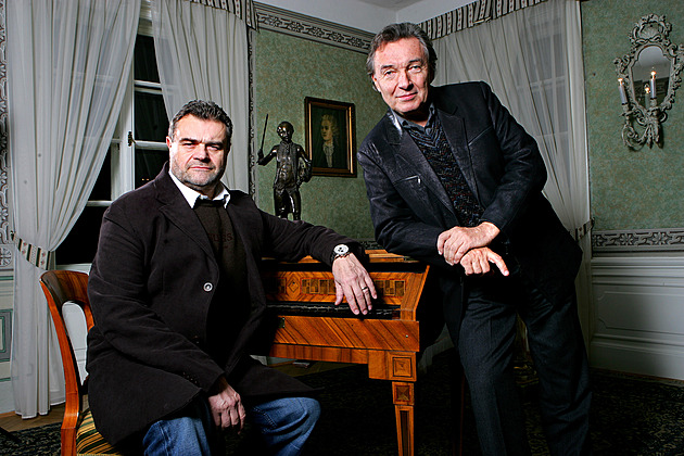 Vzpomínka po dvaceti letech. Žít tak do stovky, přáli si Karlové Svoboda s Gottem