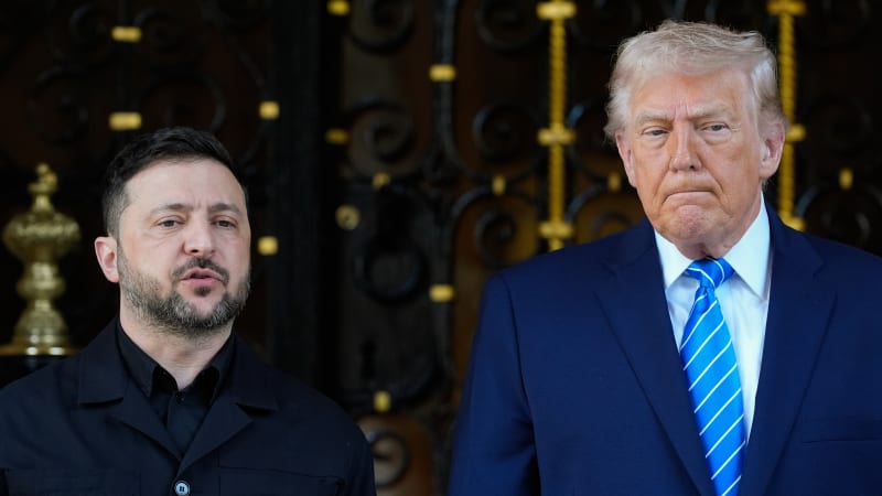 Trump jedná se Zelenským. Při dosažení mírové dohody slíbil silné bezpečnostní záruky