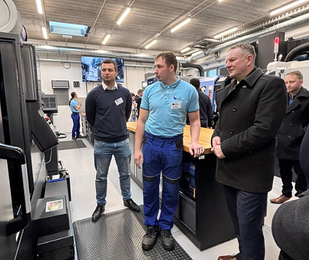 Škola v Ledči nad Sázavou má díky kraji nové CNC centrum, má být lákadlem pro firmy