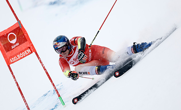 Odermatt útočí na páté vítězství v obřím slalomu v Adelbodenu za sebou