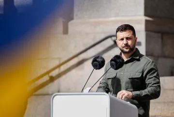 Projev Zelenského v den 35. výročí ukrajinské nezávislosti