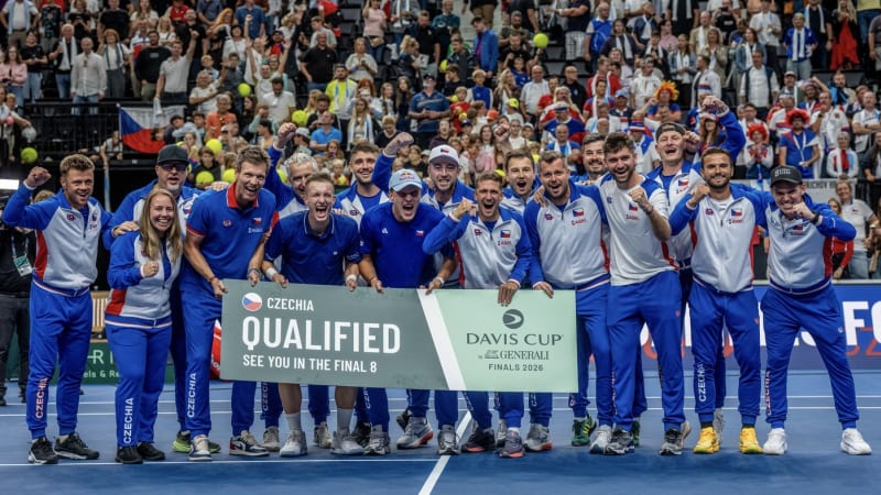 Češi znají soupeře pro čtvrtfinále Davis Cupu. V případě postupu jim hrozí superfavorit